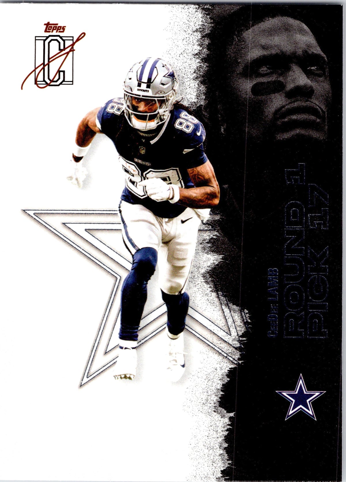 CeeDee Lamb 2025 Topps Signature Class #16 Dallas Cowboys WR