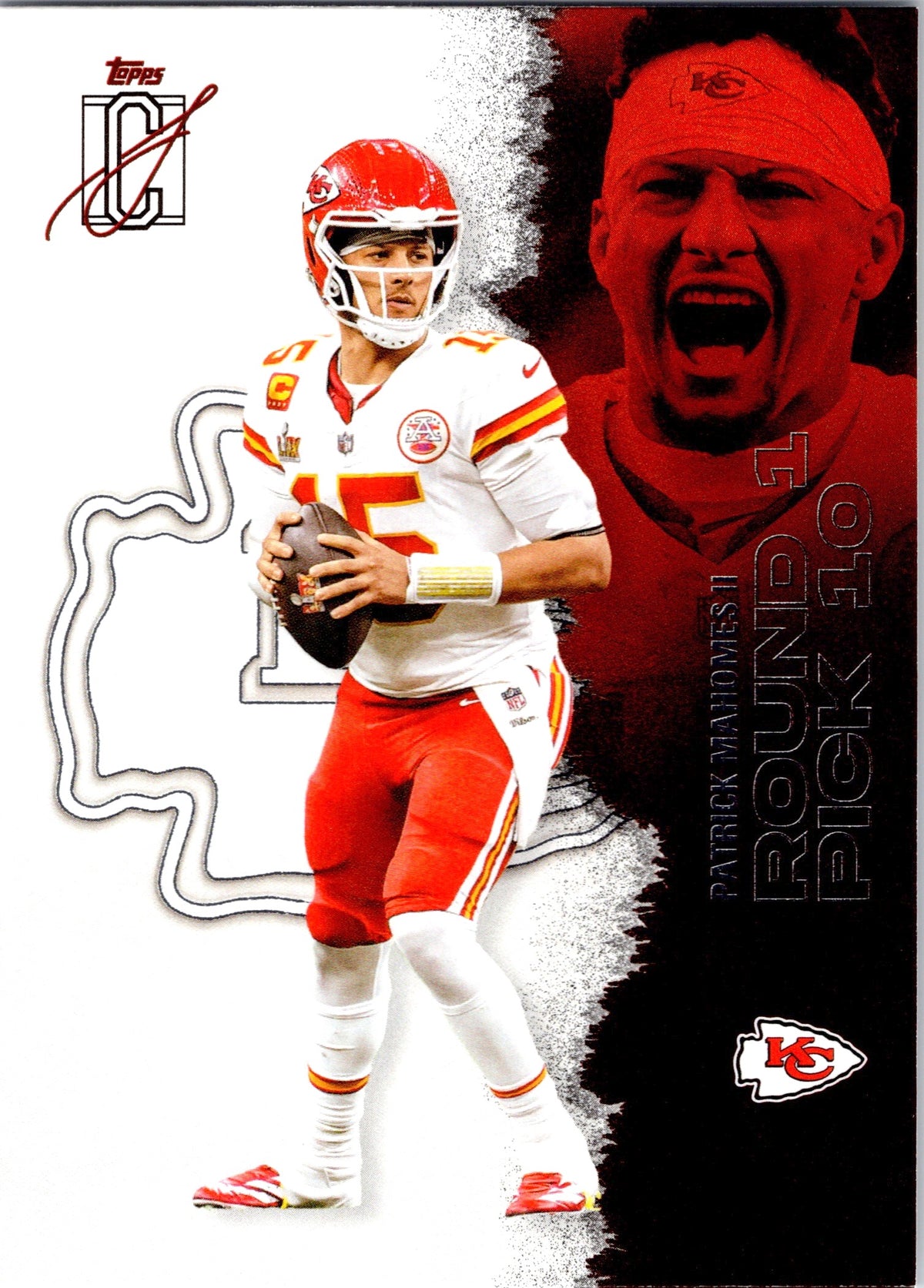 Patrick Mahomes 2025 Topps Signature Class #29 Kansas City Chiefs QB